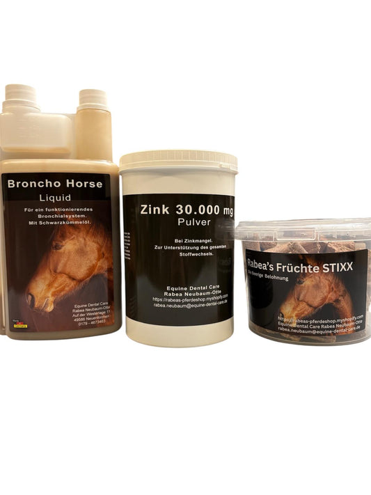Herbst Aktion - Zink 30.000 und Broncho Horse Liquid - Früchte Stixx