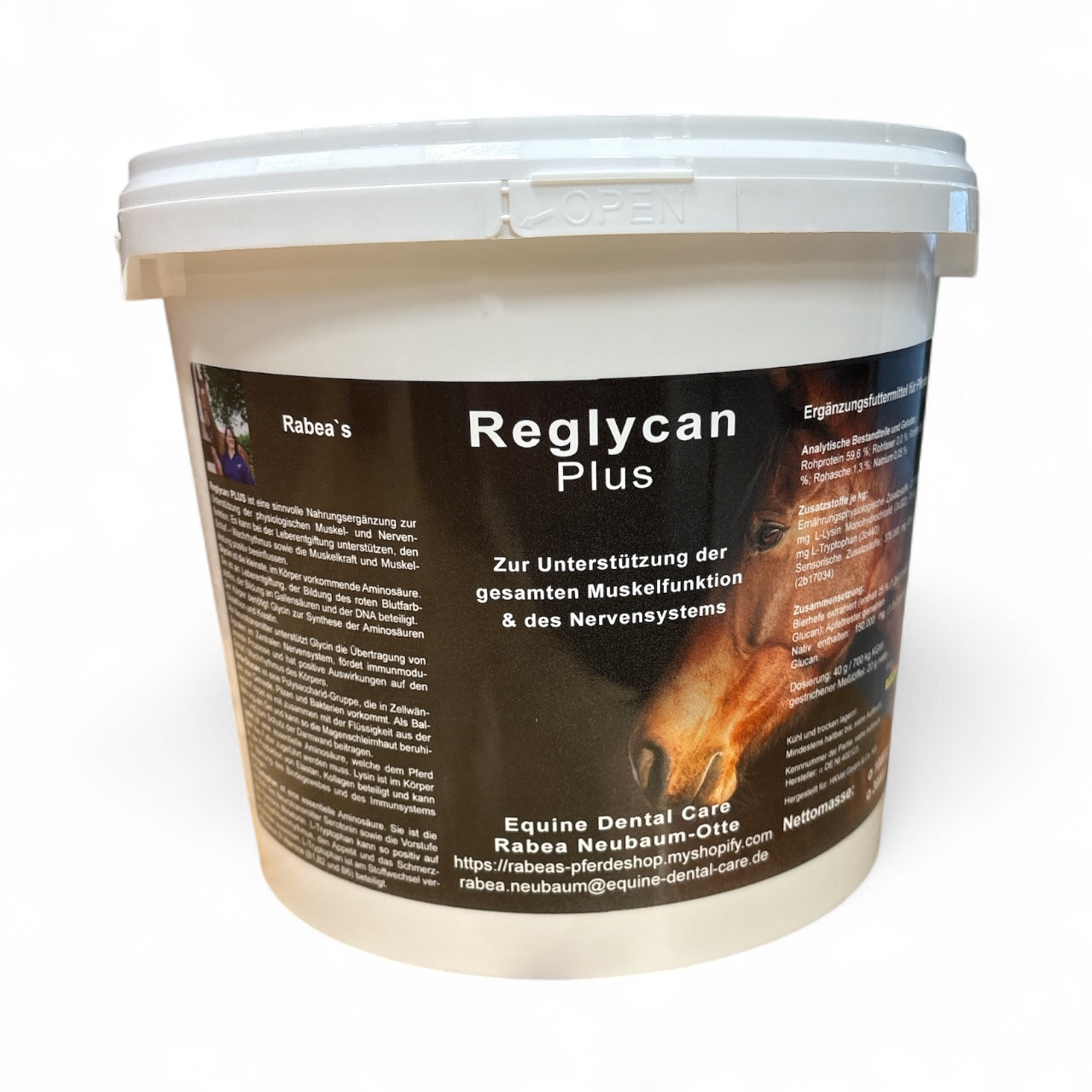 Reglycan Plus - 3Kg ! Für eine funktionelle, lockere und entspannte Muskulatur, mit L-Tryptopan