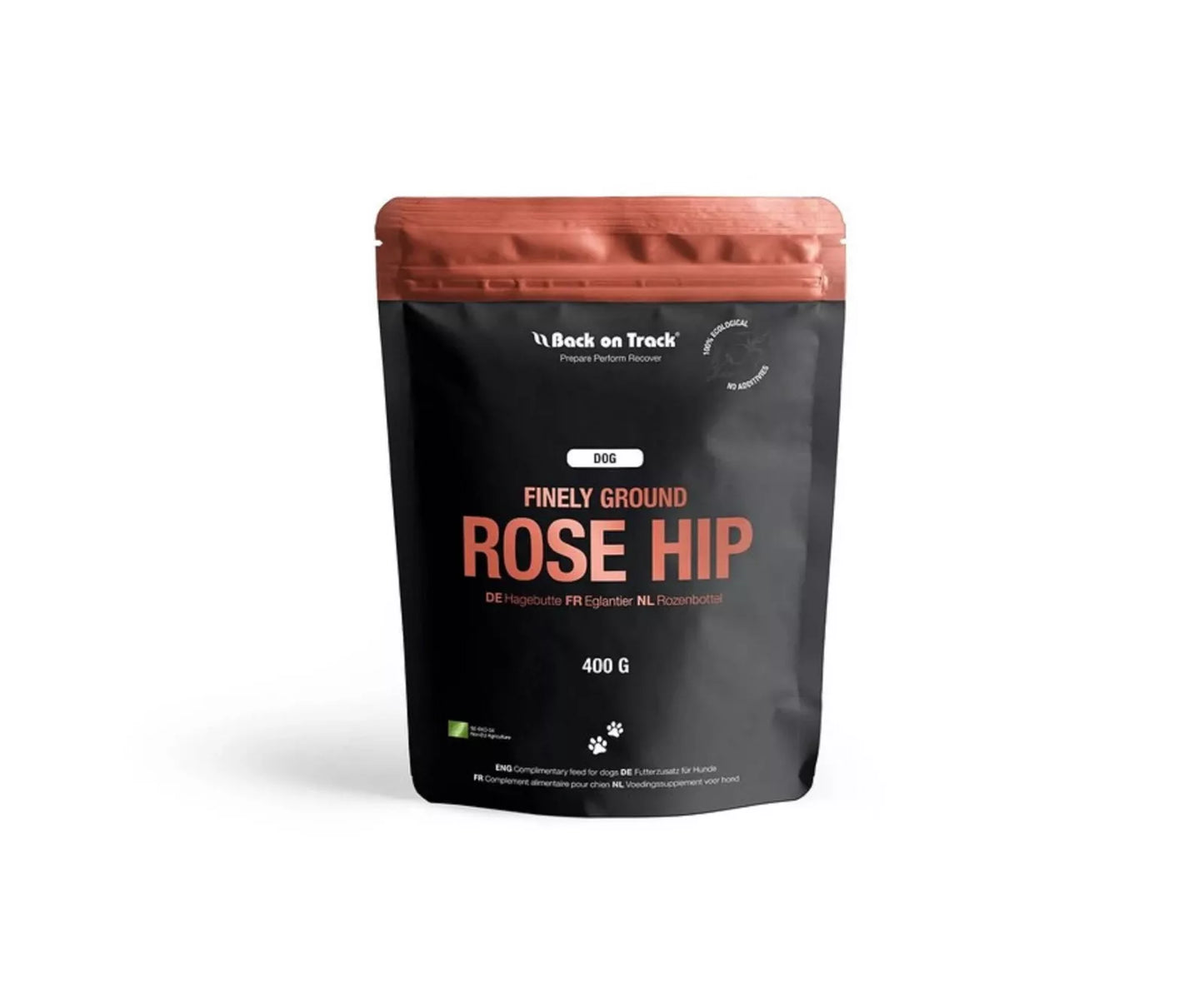 Hagebuttenpulver, Rose Hip 400 g , für ihren Hund von Back on track