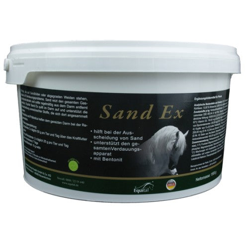 Sand-Ex, 1500g, zur Unterstützung des Verdauungsapparat , mit Bentonit