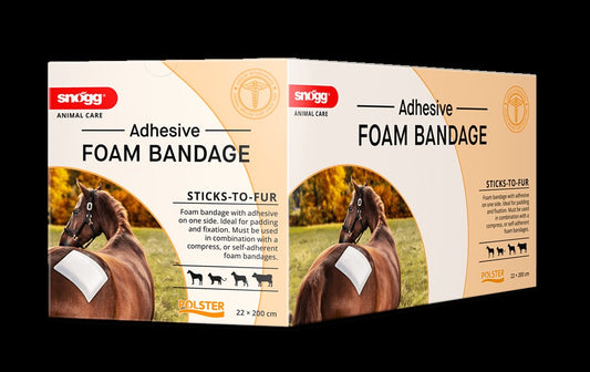 Snögg Animal Polster, 22cmx2m, selbstklebende Pflasterbandage , Angebotspreis!