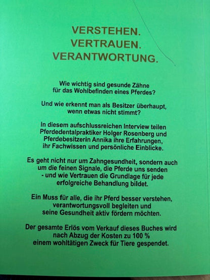 Die Zahngesundheit unserer Pferde - ein kurzweiliges Buch mit geballtem Wissen!