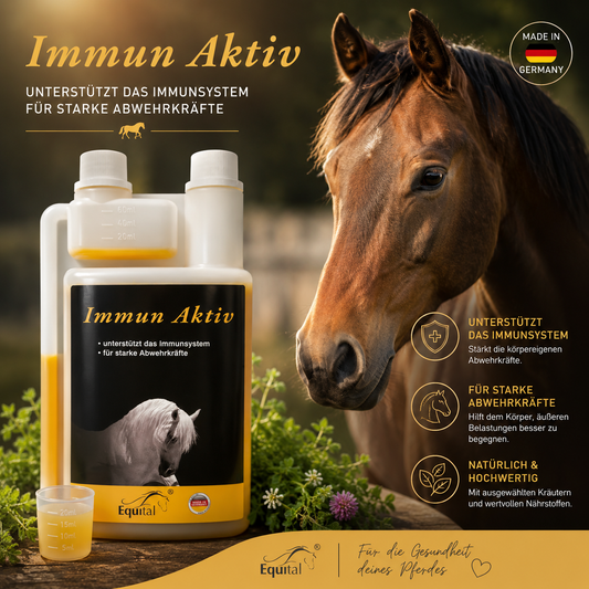Equital Immun Aktiv - zu Unterstützung des Immunsystems für ihr Pferd