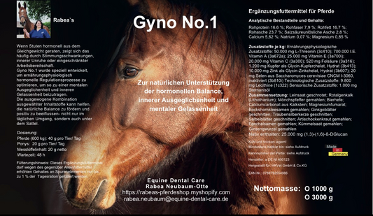 Gyno No.1 Hormonelle Ausgeglichenheit und mentale Balance 1 Kg Dose