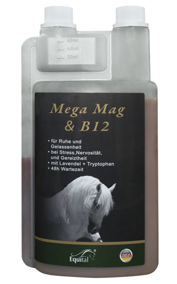 Mega Mag Liquid ,1000 ml - Ruhe, Kraft und Gelassenheit für dein Pferd
