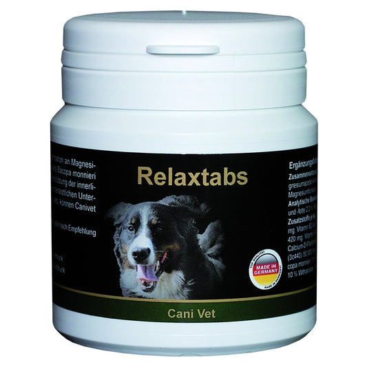 Relax Tabs von CANI VET( 60 Stück )für den Hund - zur Unterstützung der inneren Ausgeglichenheit!