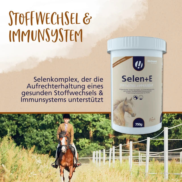 Hestevart Selen+E 750 g