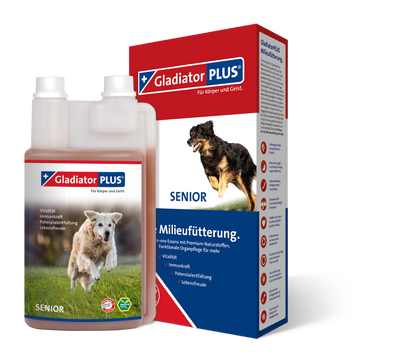 GladiatorPLUS Hund Senior Milieufütterung 1000 ml