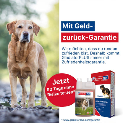 GladiatorPLUS Hund Senior Milieufütterung 1000 ml