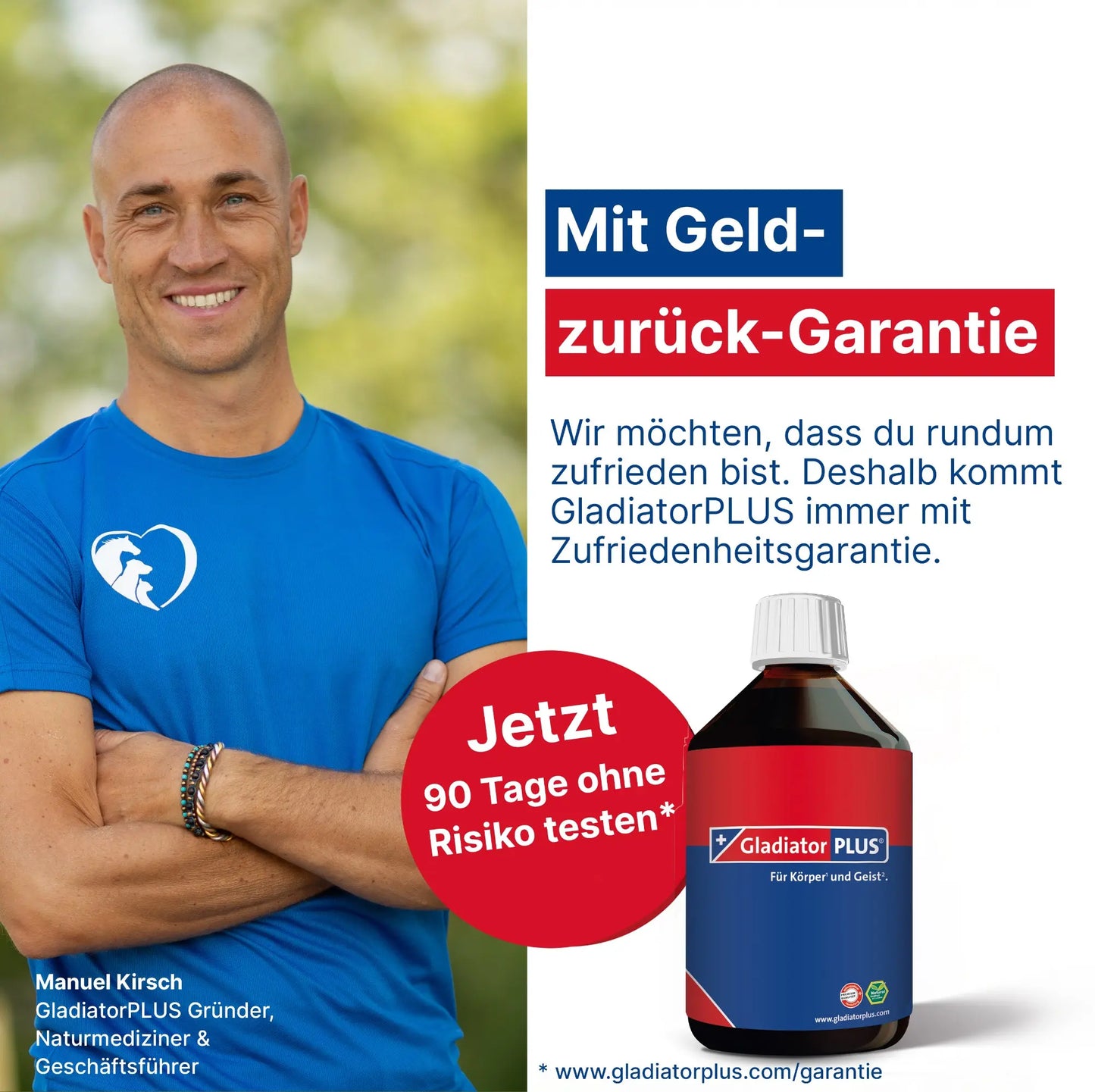 GladiatorPLUS Human 500ml