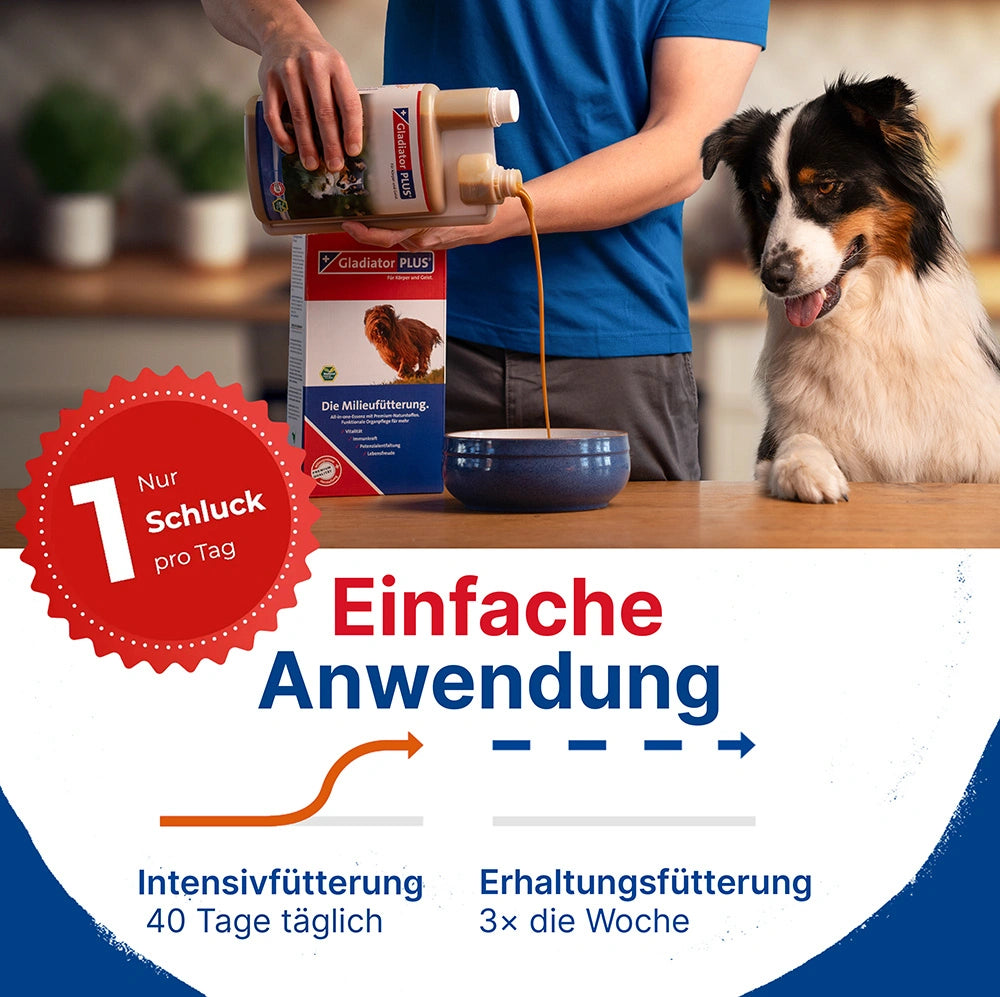 GladiatorPlus Hund Milieufütterung 1000ml